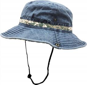 img 2 attached to Stay Protected And Fashionable: Camo Boonie Hat For Outdoor Adventures