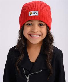 img 2 attached to Lupa Kids Extreme Cold Fleece-Lined Beanie: Made in Canada for Ultimate Warmth