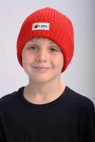 img 3 attached to Lupa Kids Extreme Cold Fleece-Lined Beanie: Made in Canada for Ultimate Warmth