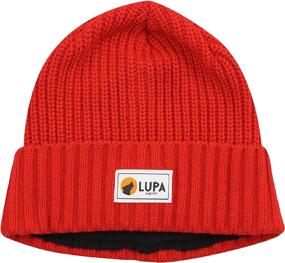 img 1 attached to Lupa Kids Extreme Cold Fleece-Lined Beanie: Made in Canada for Ultimate Warmth