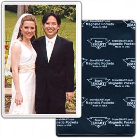 img 3 attached to 25-Pack StoreSMART® Deluxe 4" X 6" Magnetic Photo Frames - Sealed 3 Sides
