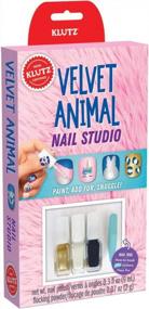 img 4 attached to Создайте очаровательные ногти в виде животных с набором Klutz Velvet Activity Kit!
