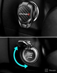 img 2 attached to For Dodge Journey Car Engine Start Button Cover General Motors Ignition Switch Decorative Cover