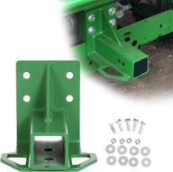 🚜 enhance your john deere gator with hecasa rear trailer hitch receiver - perfect fit for old style 4x2 6x4 models with bolt logo