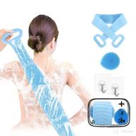🚿 optimized silicone shower body scrubber logo
