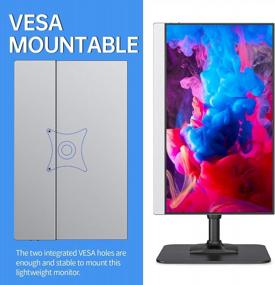 img 1 attached to ✨ VisionOwl Y1 15.6" Portable Monitor - FreeSync Frameless Protector, 1920X1080P, 60Hz, Flicker-Free, Anti-Glare Coating, Blue Light Filter, HDMI