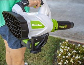 img 2 attached to PowerSmith PBL140JH 40V Max Battery-Powered Cordless Leaf Blower - Brushless Motor, Eco-Friendly Lithium-Ion Technology, Battery & Charger Included