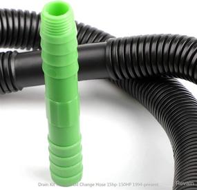 img 4 attached to 🛢️ TopTenG Universal Outboard Oil Drain Hose: Compatible with Yamaha & Suzuki 4-Stroke Outboards, 15 Hp-150 Hp, 18mm/0.7" Diameter Interface