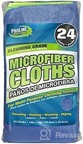 img 3 attached to Pro Line Microfiber Towels 24Pack