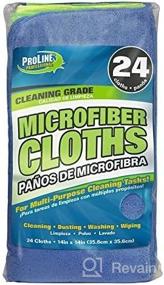 img 2 attached to Pro Line Microfiber Towels 24Pack