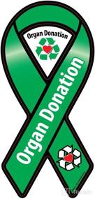 img 1 attached to ORGAN DONATION Ribbon Decal X3