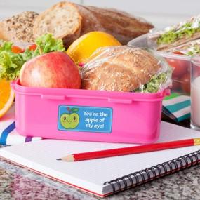img 2 attached to Boost Your Child'S Confidence With Fun In The Snow Lovable Labels Lunch Box Notes - Motivational, Inspirational, Affirmation, And Kindness Stickers!