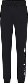 img 4 attached to French Sweatpants Clothign Heritage for Girls - Active Champion Clothing