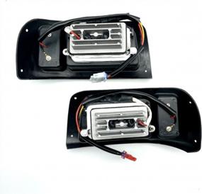img 3 attached to Upgrade Your Club Car DS With Adjustable LED Light Kit From GTW (Fits 1993-Up)