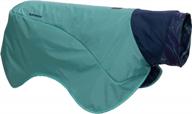 ruffwear dirtbag dog towel: aurora teal large for camping & outdoor absorption logo