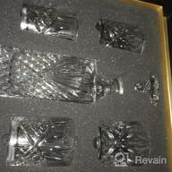 img 1 attached to Whiskey Decanter Set With Whiskey Glasses - Whisky Gifts For Men Whiskey Glass Set For Bourbon Or Scotch Valentines Gifts For Men, Father'S Day Gift review by Major Lindsay