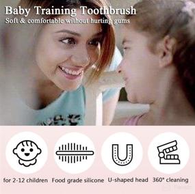 img 1 attached to CUKEYOUZ Toothbrushes Toothbrush Training Children
