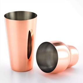 img 1 attached to Copper Barfly 24Oz (700Ml) Cocktail Shaker Set