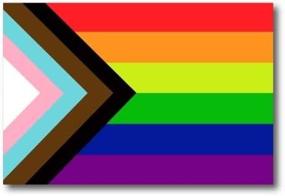 img 2 attached to 🏳️ LGBTQ+ Pride Progress Rainbow Flag Car Magnetic Vinyl Decal, 4x6 Inches, Heavy-Duty for Car, Truck, SUV - Support Gay Pride, Long-Lasting Automotive Magnet