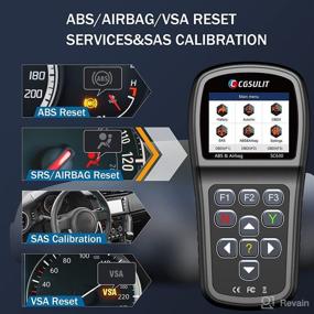 img 1 attached to CGSULIT SC630 OBD2 Scanner: Advanced Auto Diagnostic Scan Tool for ABS, Airbag, Engine & SAS Systems with Bi-Directional Control and ABS Brake Bleed. Includes VSA, SRS, SAS Light Reset, Active Test, and Auto VIN