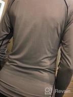 img 1 attached to Stay Cool And Compressed: Men'S 3-Pack Of Dry Sport Baselayer Long Sleeve T-Shirts review by Mufti Capers
