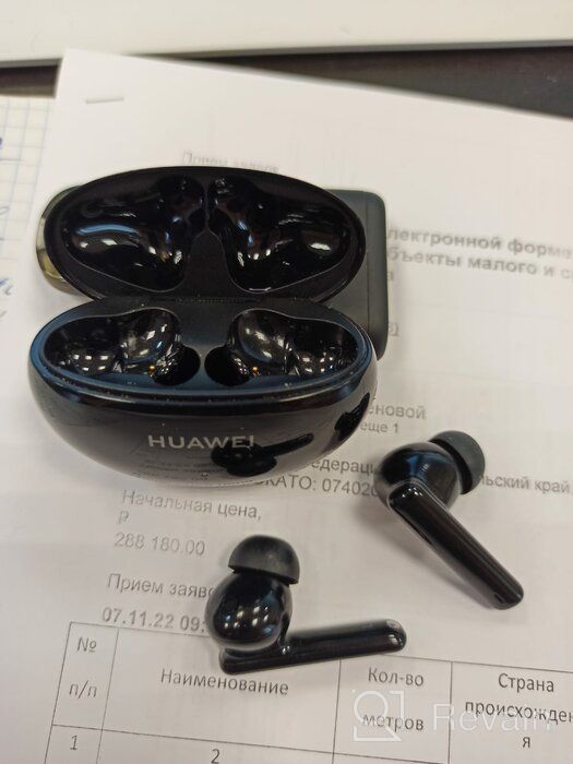 img 1 attached to 🎧 HUAWEI Freebuds 4i: Wireless Earbuds with Active Noise Cancelling & 10H Battery Life in Black review by Tung Duong ᠌