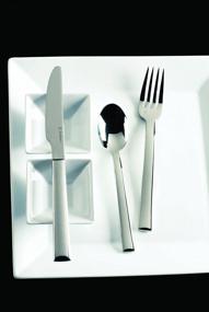 img 1 attached to 18/10 Stainless Steel Flatware Table Fork Set Of 12 - Fortessa Still