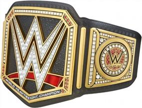 img 3 attached to Official WWE World Heavyweight Championship Title Belt (2014) - Unisex, Multicoloured, One Size