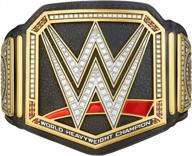 official wwe world heavyweight championship title belt (2014) - unisex, multicoloured, one size logo