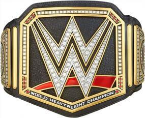 img 4 attached to Official WWE World Heavyweight Championship Title Belt (2014) - Unisex, Multicoloured, One Size