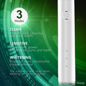 img 1 attached to Rechargeable Electric 🪥 Toothbrush - Anycover Toothbrushes