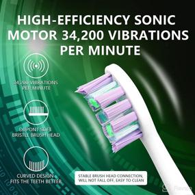 img 3 attached to Rechargeable Electric 🪥 Toothbrush - Anycover Toothbrushes