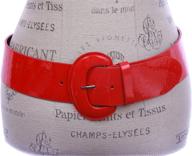 womens contour patent leather black women's accessories : belts logo