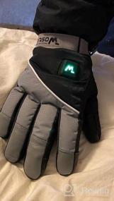 img 7 attached to Waterproof Electric Heated Gloves With Touchscreen And 3 Heat Settings For Men And Women - Ideal For Skiing And Snowboarding