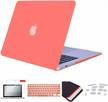 protect your macbook pro 13 inch with se7enline case & accessories in living coral logo