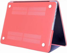 img 1 attached to Protect Your MacBook Pro 13 Inch With Se7Enline Case & Accessories In Living Coral