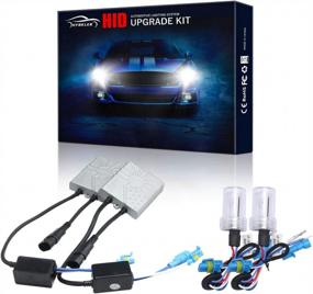 img 4 attached to Ultimate HID Headlight Kit: Two 55W Slim Ballasts And Two Xenon Bulbs In H7 6000K Ultra White