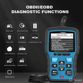 img 1 attached to 🔌 Vident iEasy 310Pro OBD2 Scanner and Enhanced Code Reader with 12V Battery Voltage Testing – Advanced OBD2 Scan Tool
