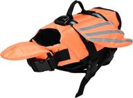 🐶 podazz dog life jacket with wings - adjustable safety reflective vest for small medium large dogs логотип