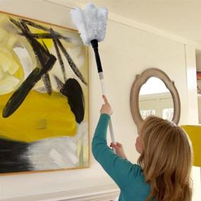 img 2 attached to Efficient Cleaning with Unger Microfiber Feather Duster: A Perfect Weapon Against Dust and Dirt!