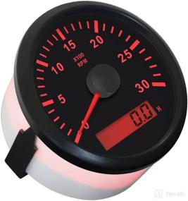 img 3 attached to ELING Waterproof Tachometer 0 3000RPM Backlight