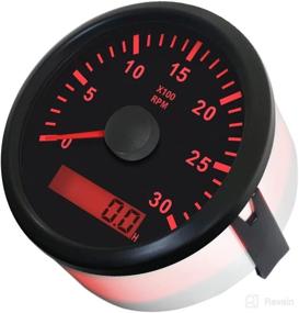 img 2 attached to ELING Waterproof Tachometer 0 3000RPM Backlight