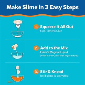 img 3 attached to 🌈 Create Colorful and Magical Slime with Elmer’s Confetti Slime Kit – Includes Metallic and Clear Glue, Activator, and more!