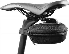 img 4 attached to Vincita Stash Pack: Water-Resistant Medium Saddle Bag For Effortless Cycling Tool Storage