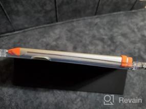 img 8 attached to Slim Fit Trifold Stand Folio Front Чехол для iPad Pro 12.9 2020 и 2018 с держателем для карандашей - Poetic Lumos X Series
