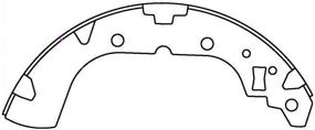 img 2 attached to Centric 111 10590 Drum Brake Shoe