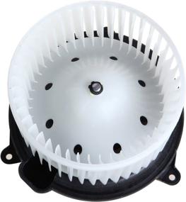 img 4 attached to SCITOO ABS Plastic Heater Blower Motor for Nissan Pathfinder, Infiniti QX56, Nissan Titan, Nissan Armada - Front HVAC Blower Motor with Fan