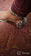 картинка 1 прикреплена к отзыву Женские туфли на толстом каблуке с пряжкой на щиколотке, туфли для праздничного наряда, свадебная обувь Cookie-LO Low. от Brian Micheals