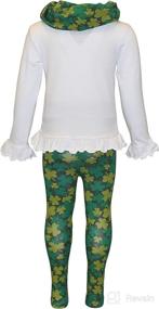 img 1 attached to Unique Baby Clover Legging Patricks