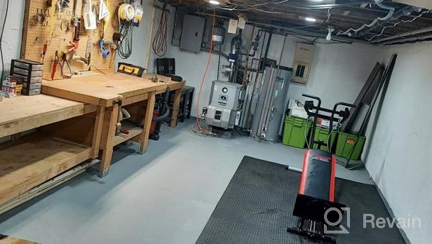 img 1 attached to 100 Sq. Ft. Gym EVA Foam Floor Mats (25 Pcs) With 3/8" Thickness And 24" X 24" Size By Xspec review by Paul Giordano